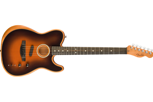 American Acoustasonic® Telecaster®, Ebony Fingerboard, Sunburst