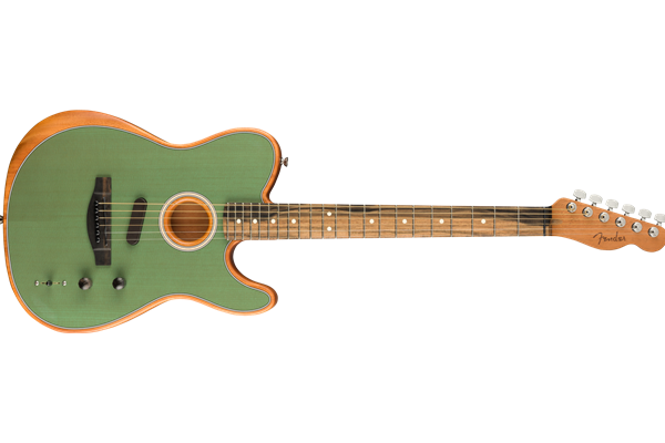 American Acoustasonic® Telecaster®, Ebony Fingerboard, Surf Green