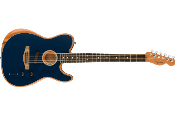 American Acoustasonic® Telecaster®, Ebony Fingerboard, Steel Blue