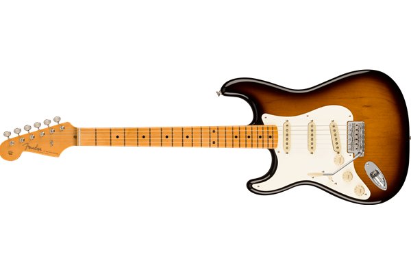 American Vintage II 1957 Stratocaster® Left-Hand, Maple Fingerboard, 2-Color Sunburst