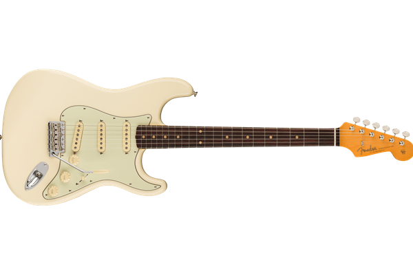 American Vintage II 1961 Stratocaster®, Rosewood Fingerboard, Olympic White