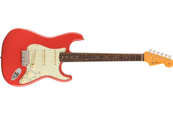 American Vintage II 1961 Stratocaster®, Rosewood Fingerboard, Fiesta Red