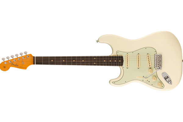 American Vintage II 1961 Stratocaster® Left-Hand, Rosewood Fingerboard, Olympic White