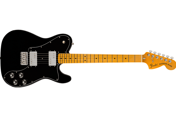 American Vintage II 1975 Telecaster® Deluxe, Maple Fingerboard, Black