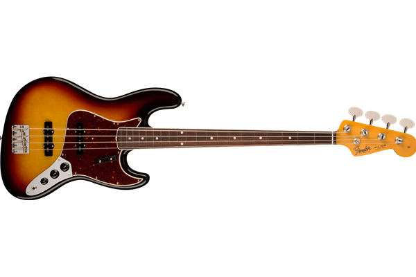 American Vintage II 1966 Jazz Bass®, Rosewood Fingerboard, 3-Color Sunburst