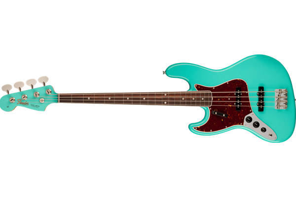American Vintage II 1966 Jazz Bass® Left-Hand, Rosewood Fingerboard, Sea Foam Green