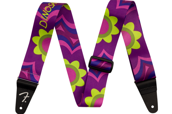 J Mascis Strap, Magenta Flower, 2"