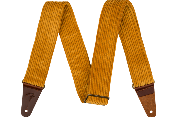 Corduroy Strap, Blaze Gold, 2"