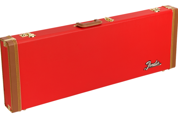 Classic Series Wood Case - Strat®/Tele®, Fiesta Red