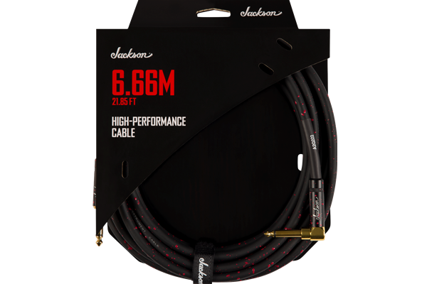 Jackson® High Performance Cable, Black and Red, 21.85' (6.66 m)