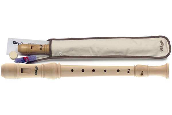 Baroque Soprano Maple Recorder With Bag
