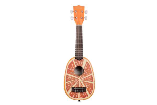 Orange Soprano Ukulele