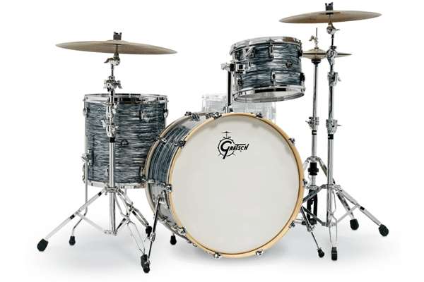 Gretsch Drums Renown 3-Piece Maple Drum Shell Pack, Silver Oyster Pearl