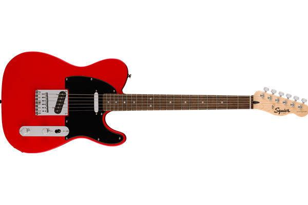 Squier Sonic® Telecaster®, Laurel Fingerboard, Black Pickguard, Torino Red