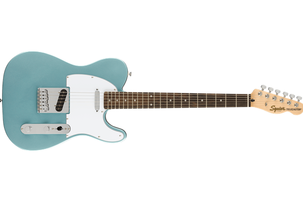 FSR Affinity Series™ Telecaster®, Laurel Fingerboard, White Pickguard, Ice Blue Metallic